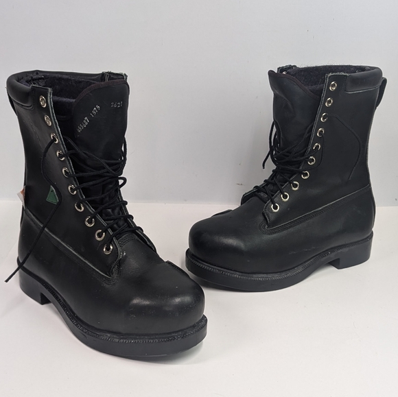 Royer Boots Lined Cosmos Tactical Work Boots - Steel Toe, Made In Canada - Picture 1 of 16
